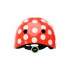 Casco Lunares Rojo